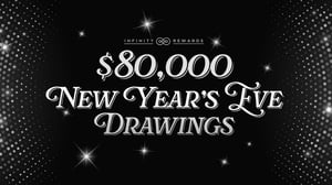 Special event for $80,00 New Year's Eve Drawing